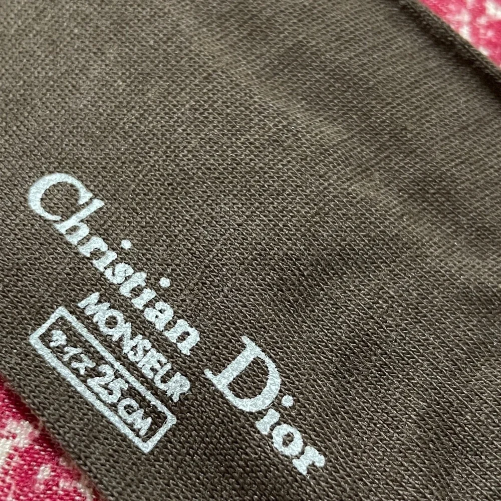 Dior Men's Brown Socks
